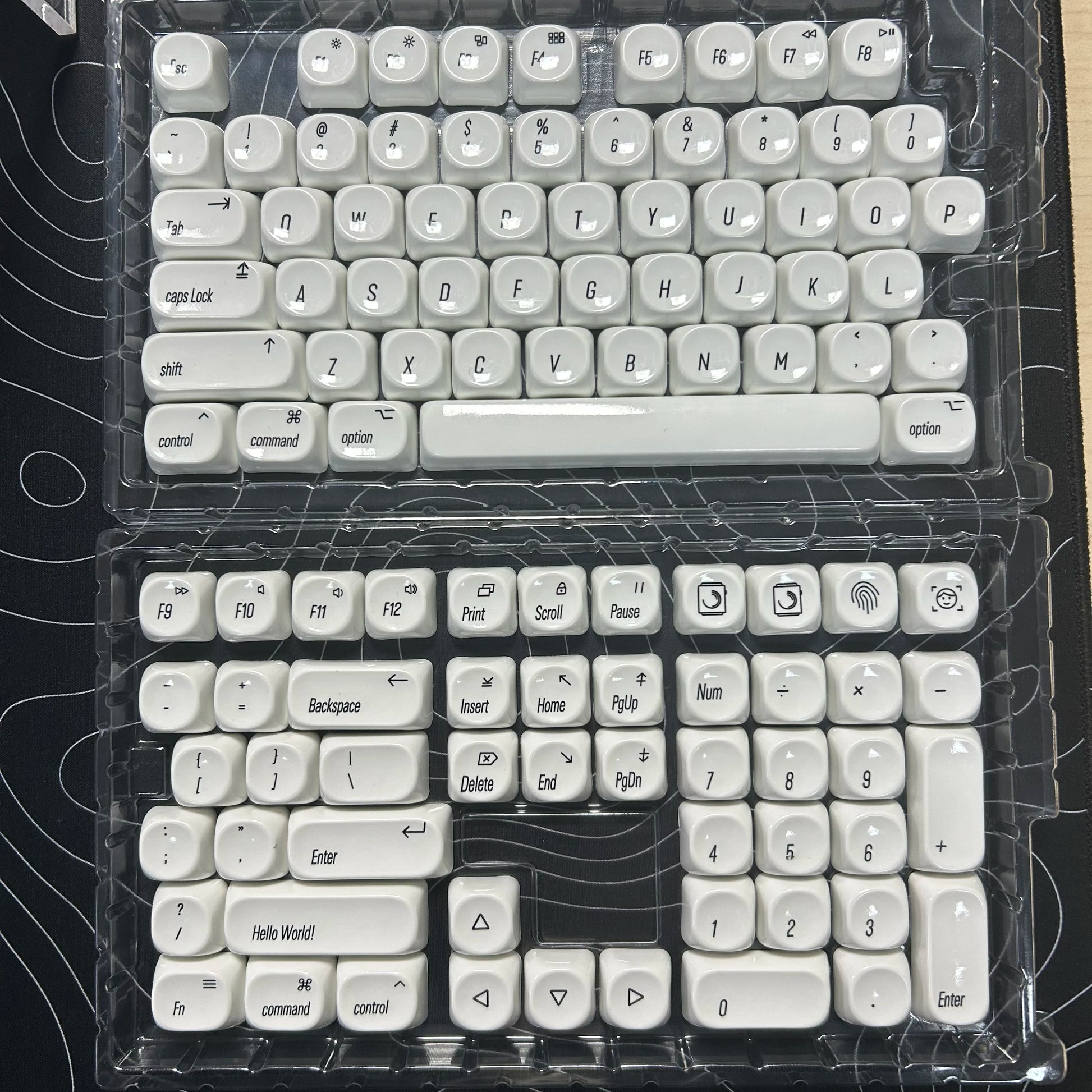 Pink Cat Dye Sublimation PBT Keycaps 136 Keys MOA Profile Keyboard Keycaps for Cherry Gateron MX Switches Mechanical Keyboards